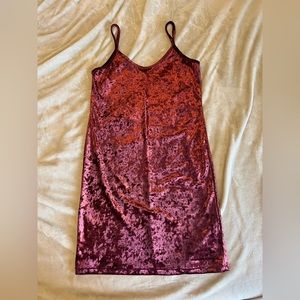 Crushed Velvet - by Popular 21 dress size large
